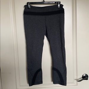 Lululemon wunder under cropped leggings